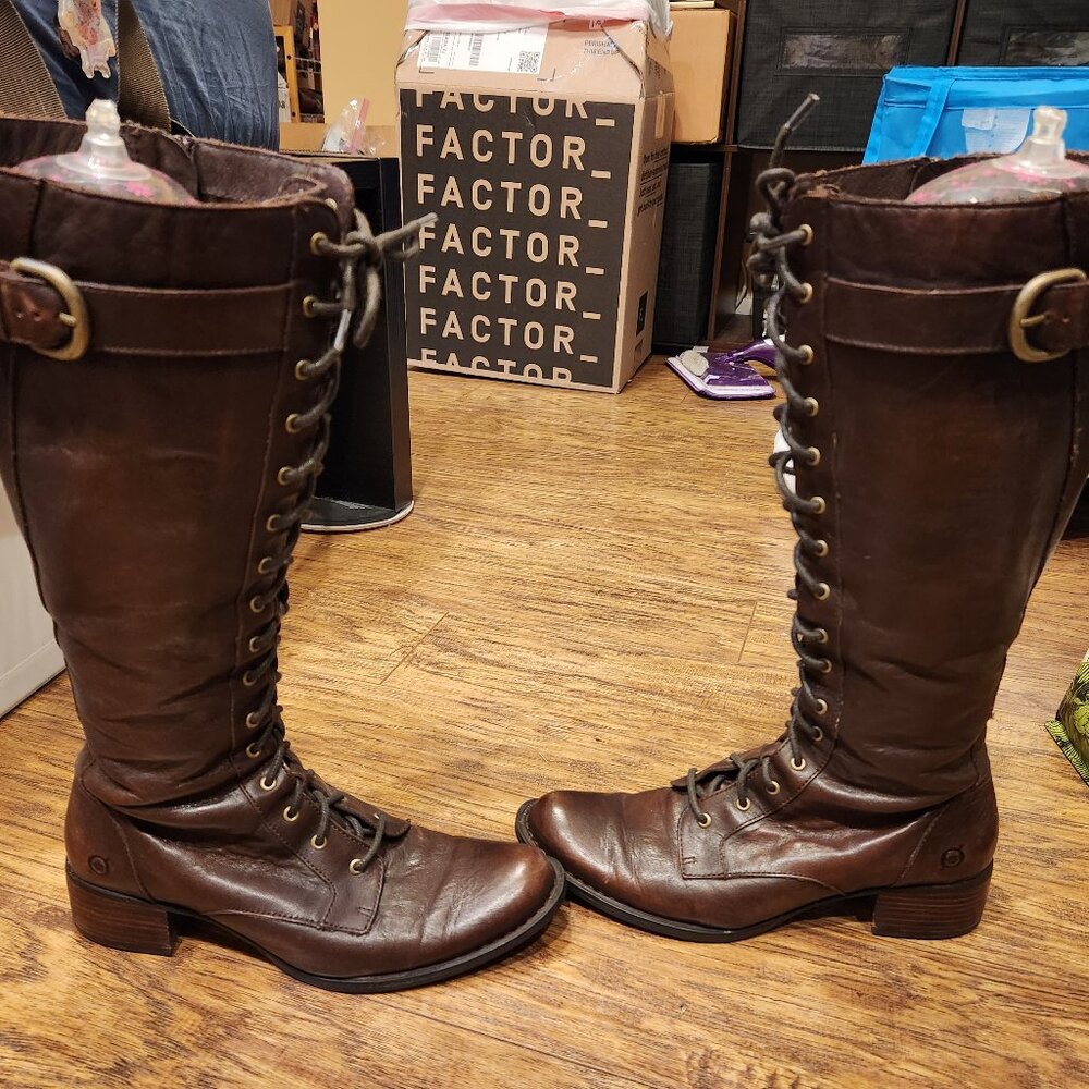 Born Brown Riding Knee High Boot - Picture 4 of 6